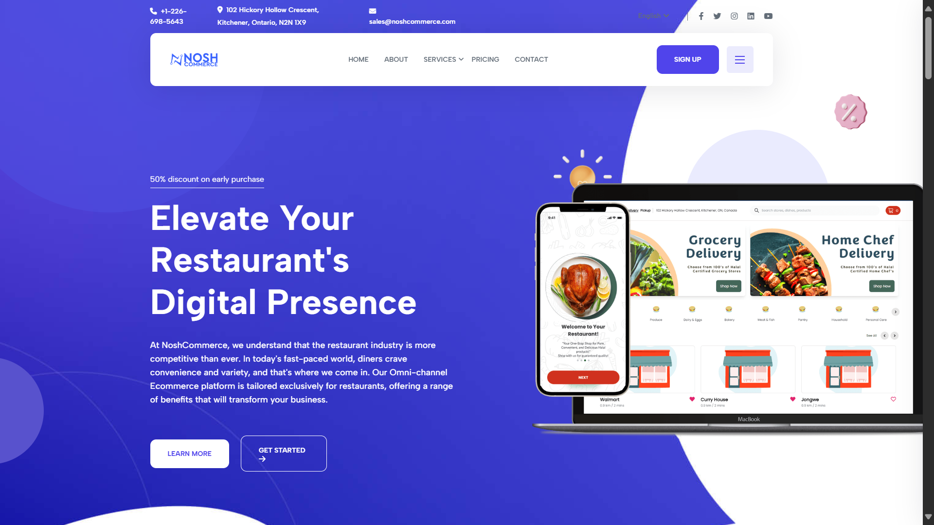 Nosh NFT Platform